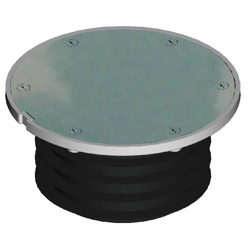 FLEXIFIN STAINLESS ROUND LID